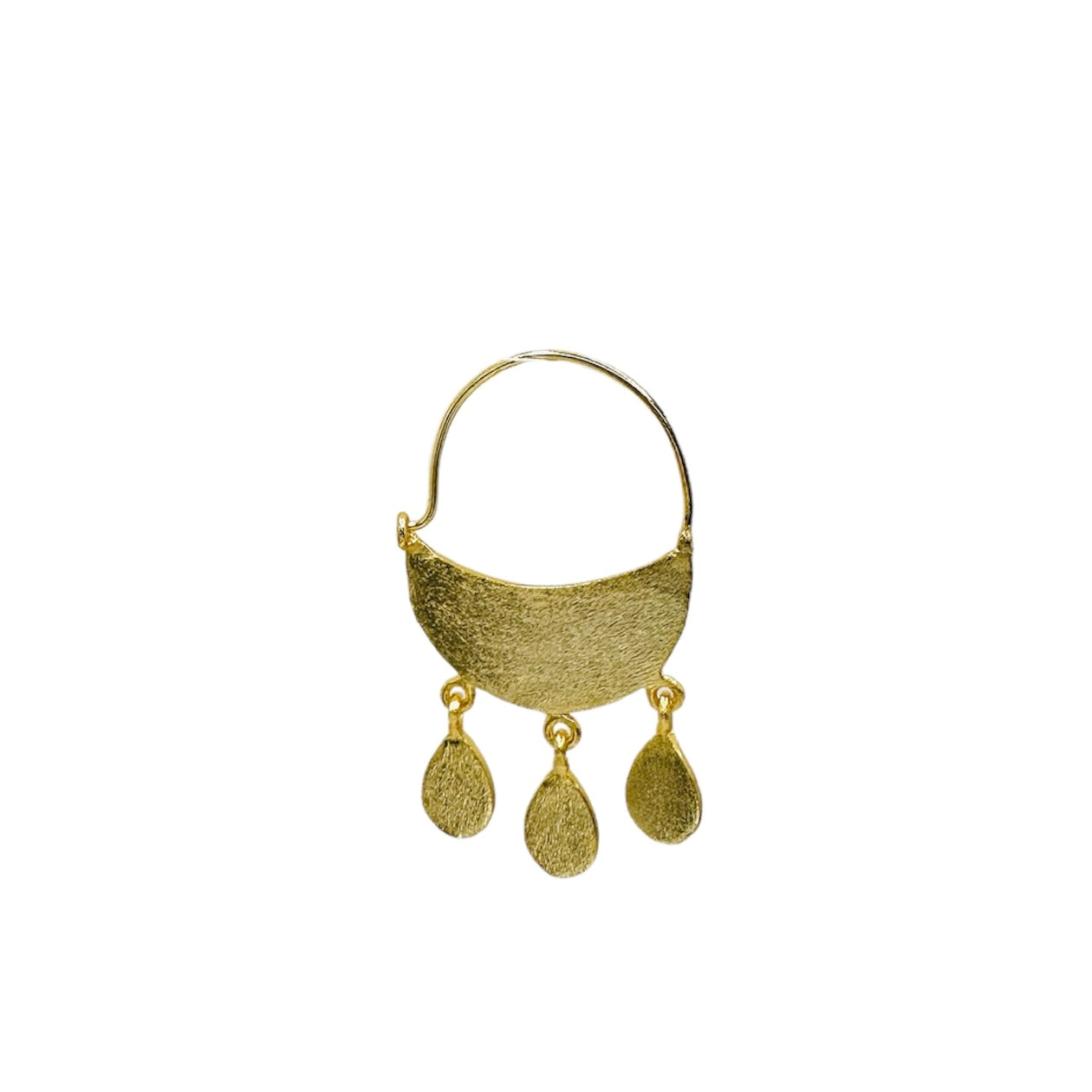 Dancing Droplets 18K Gold Plated Earrings