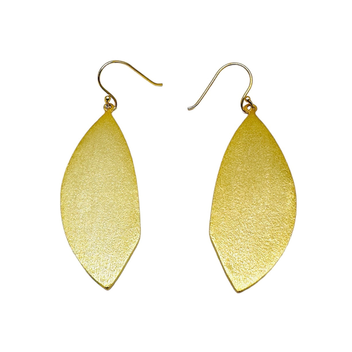 Love Leaves 18K Gold Plated Dangle Earrings