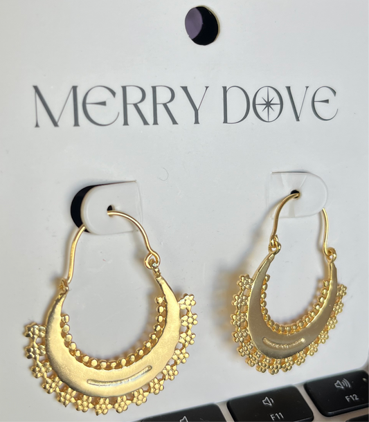 Golden Hoops 18K Gold Plated Earrings