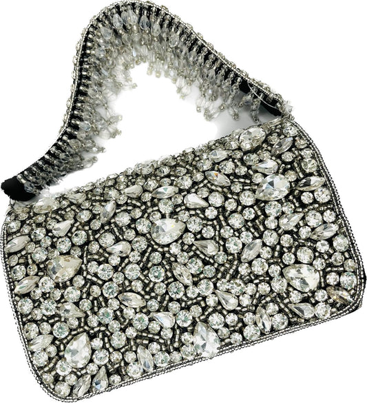 Vogue Velvet Sparkles Party Purse - by Merry Dove