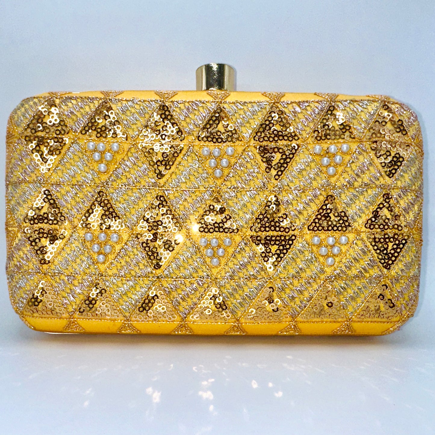 Sunbeam Glitter Party Handbag Clutch Purse by Merry Dove