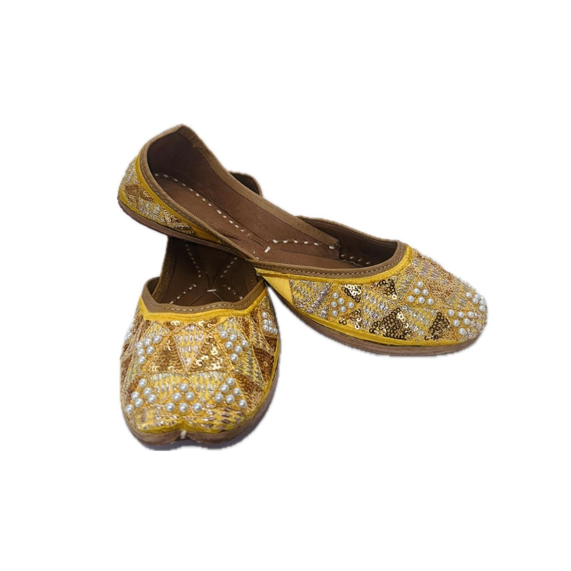 Sunflower Yellow Flats - Jutti Shoes