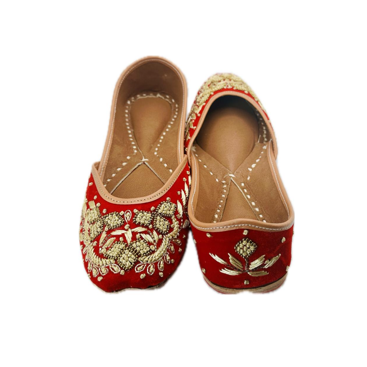 Classic Lucky Red Flats - Jutti Shoes