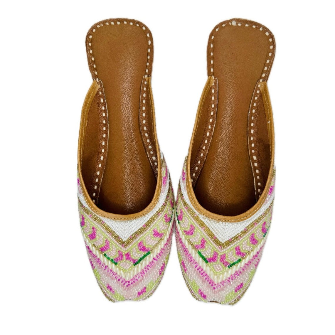 Spring Forward Flat Mule Shoes