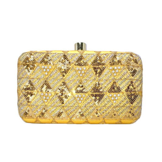 Sunbeam Glitter Party Handbag Clutch Purse by Merry Dove